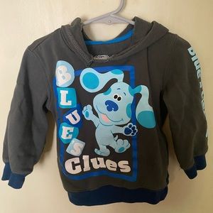 Toddler blues clues hoodie 3T